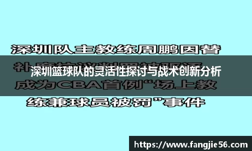 深圳篮球队的灵活性探讨与战术创新分析